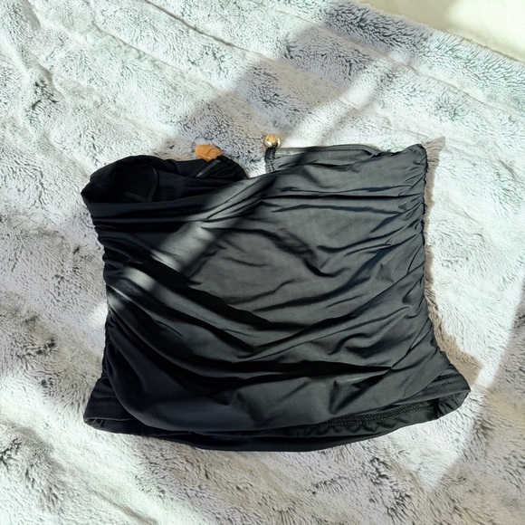 Edikted Black Strapless Top - Picture 4 of 4